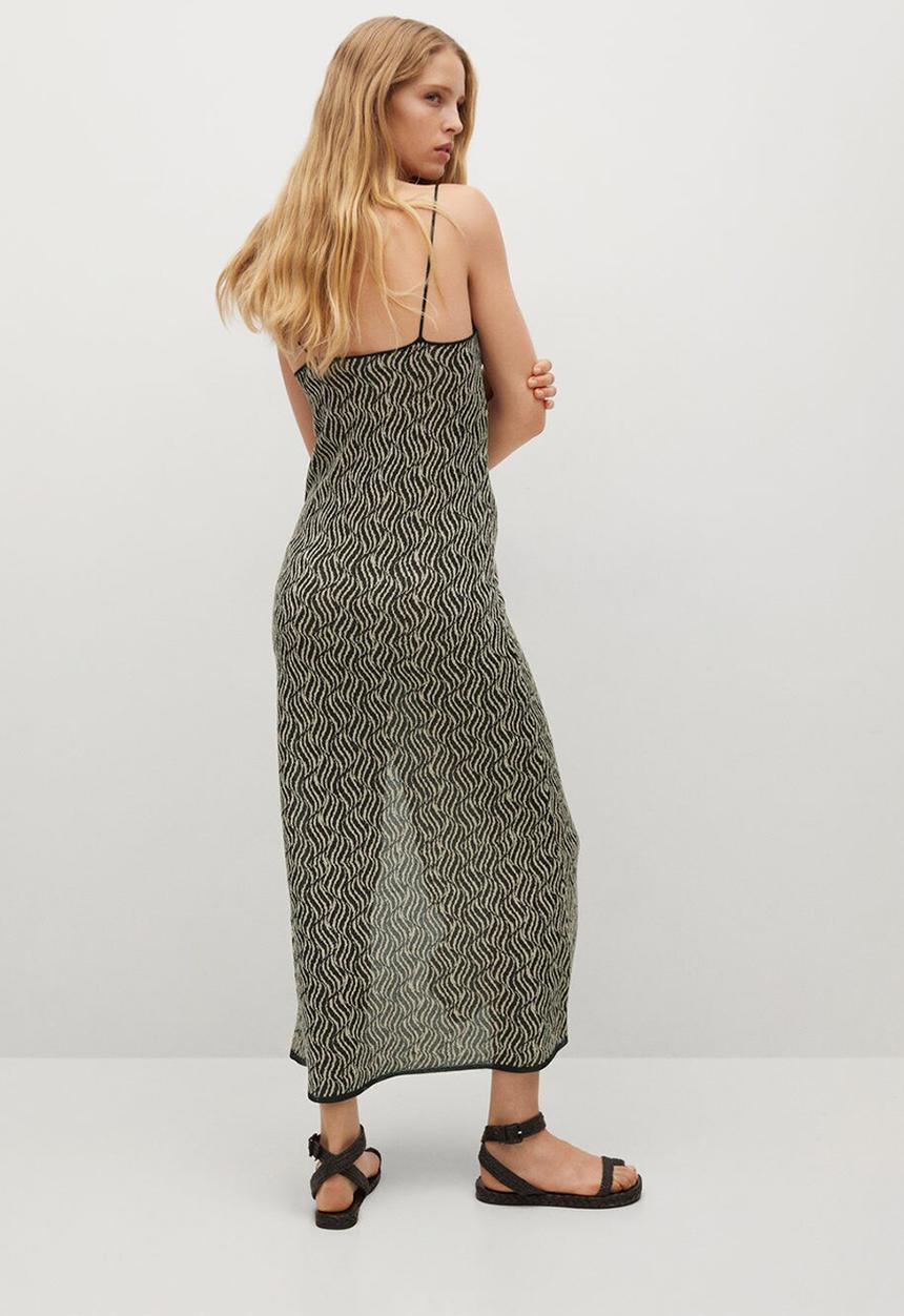 MANGO - Dress cebrian - black
