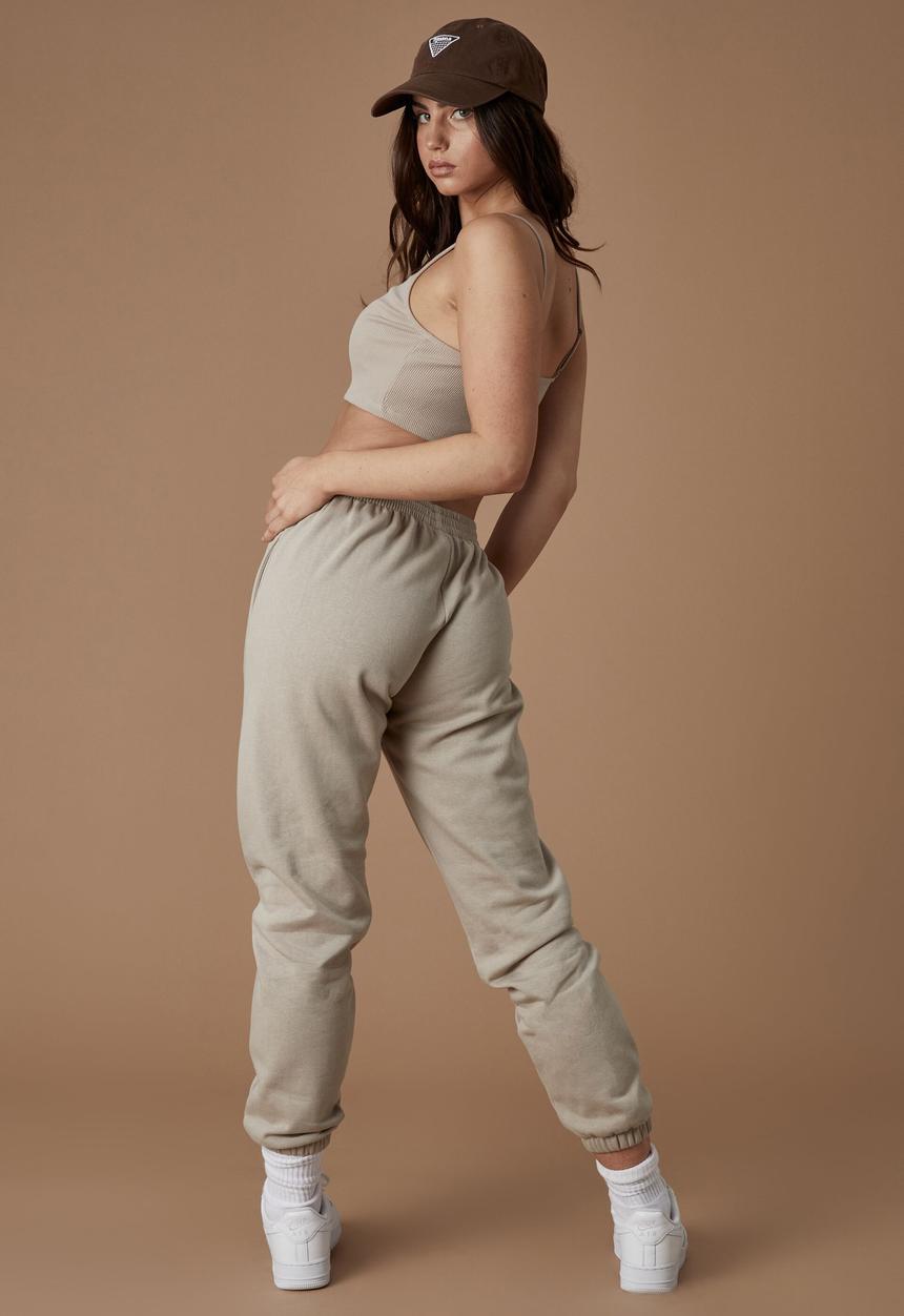 Factorie - Classic trackpant - brown mushroom