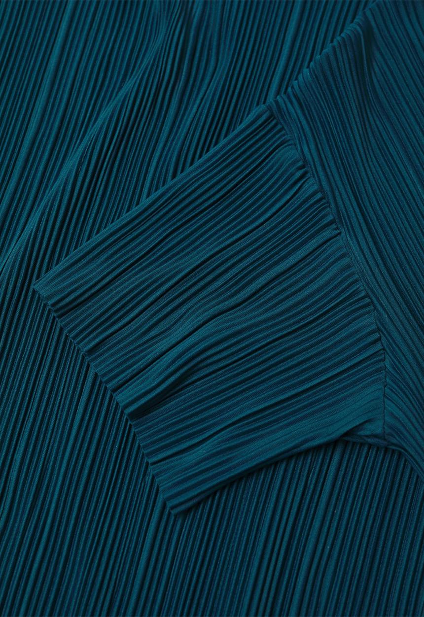 MANGO - Dress wild-h - navy