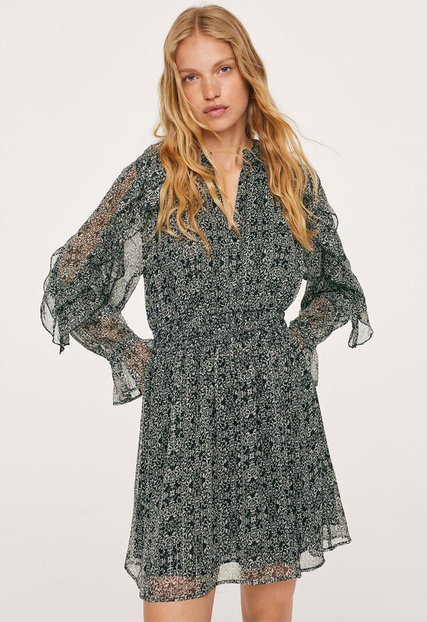 MANGO - Dress grace - black