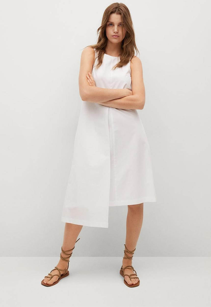 MANGO - Dress adeu-h - white 