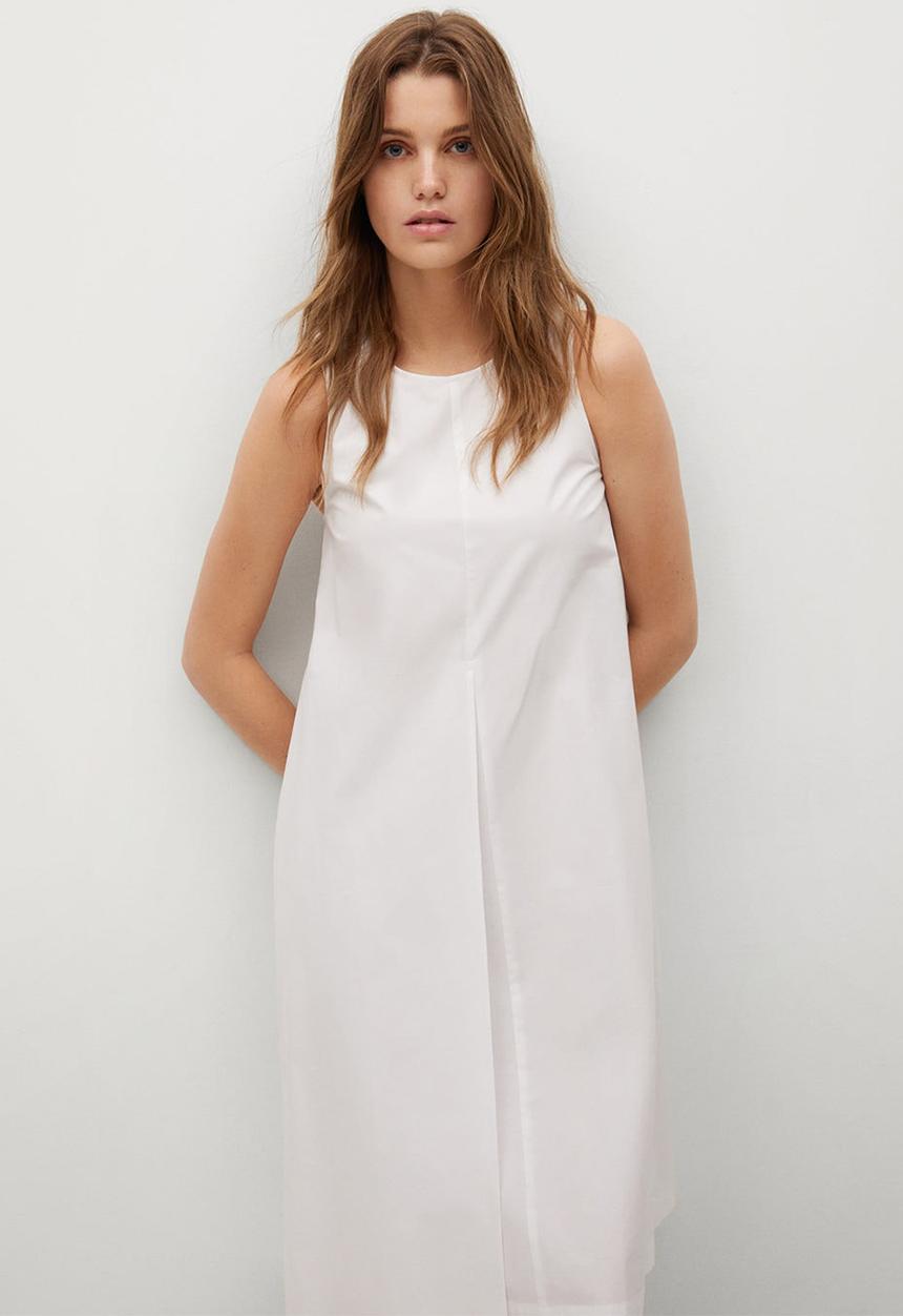 MANGO - Dress adeu-h - white 