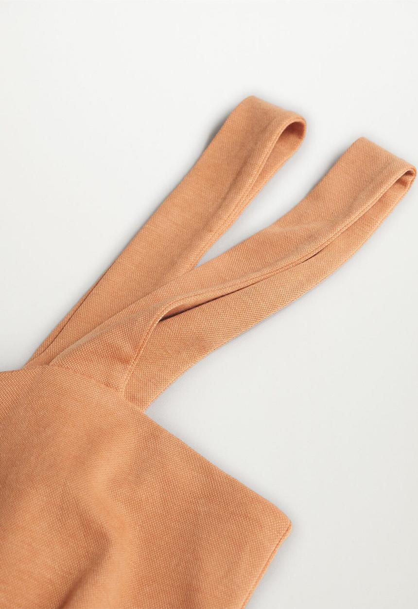 MANGO - Jumpsuit ray-h - light pastel orange