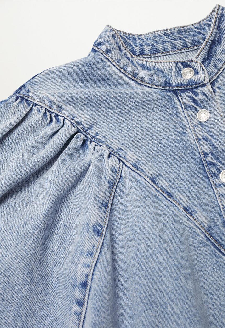 MANGO - Dress lola - blue