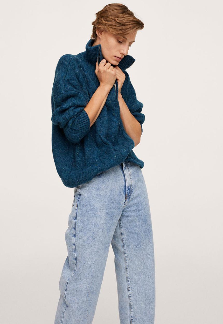 MANGO - Jeans antonela - light blue