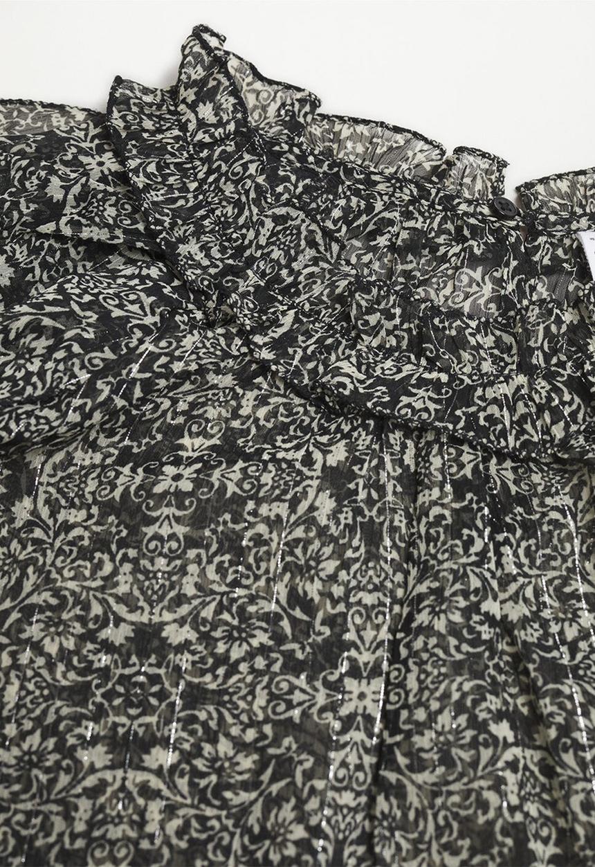 MANGO - Blouse grace - black