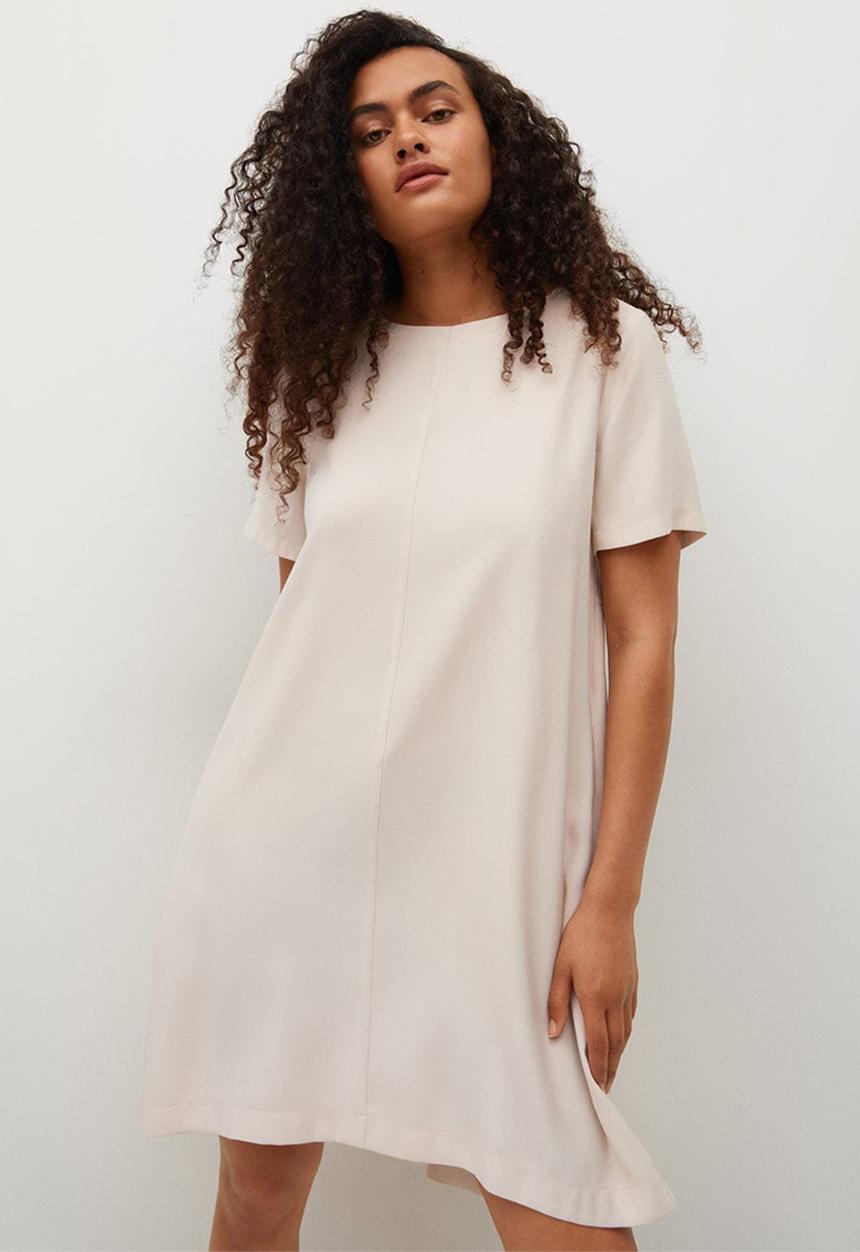MANGO - Dress byec-h - light beige