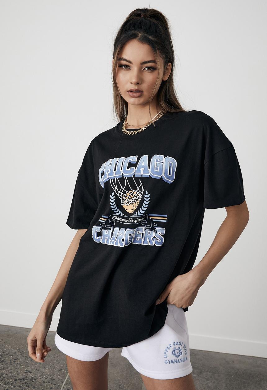 Factorie - Original relaxed graphic tee - black