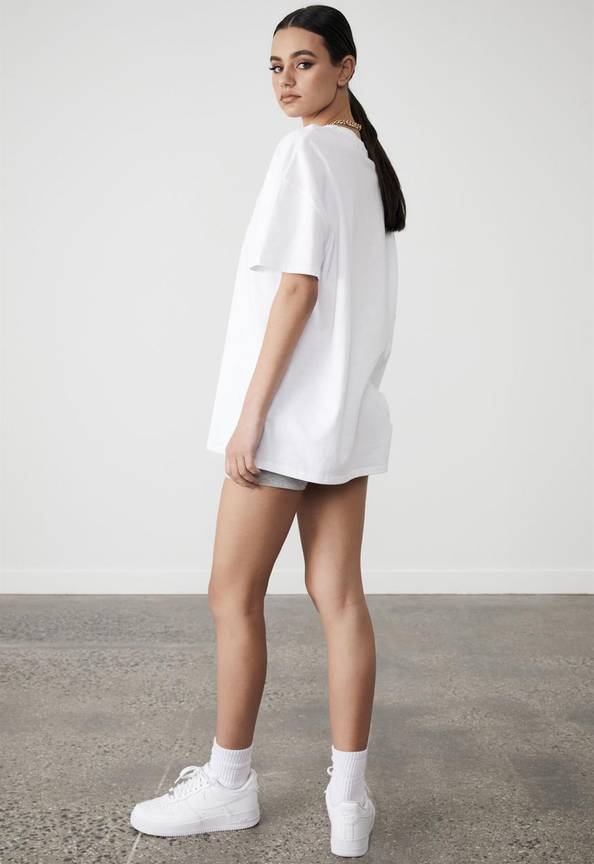 Factorie - Original relaxed graphic tee - white