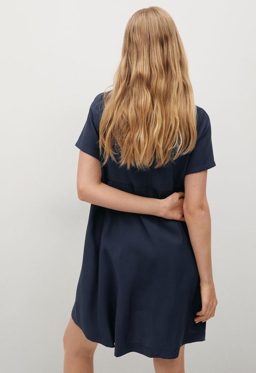 MANGO - Dress byec-h - navy