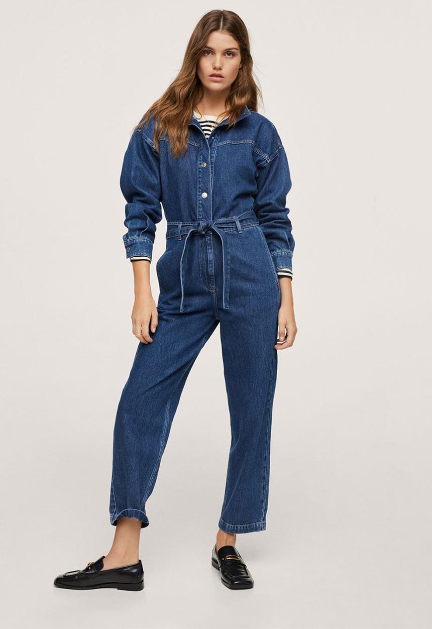 MANGO - One-piece suit naomi - blue