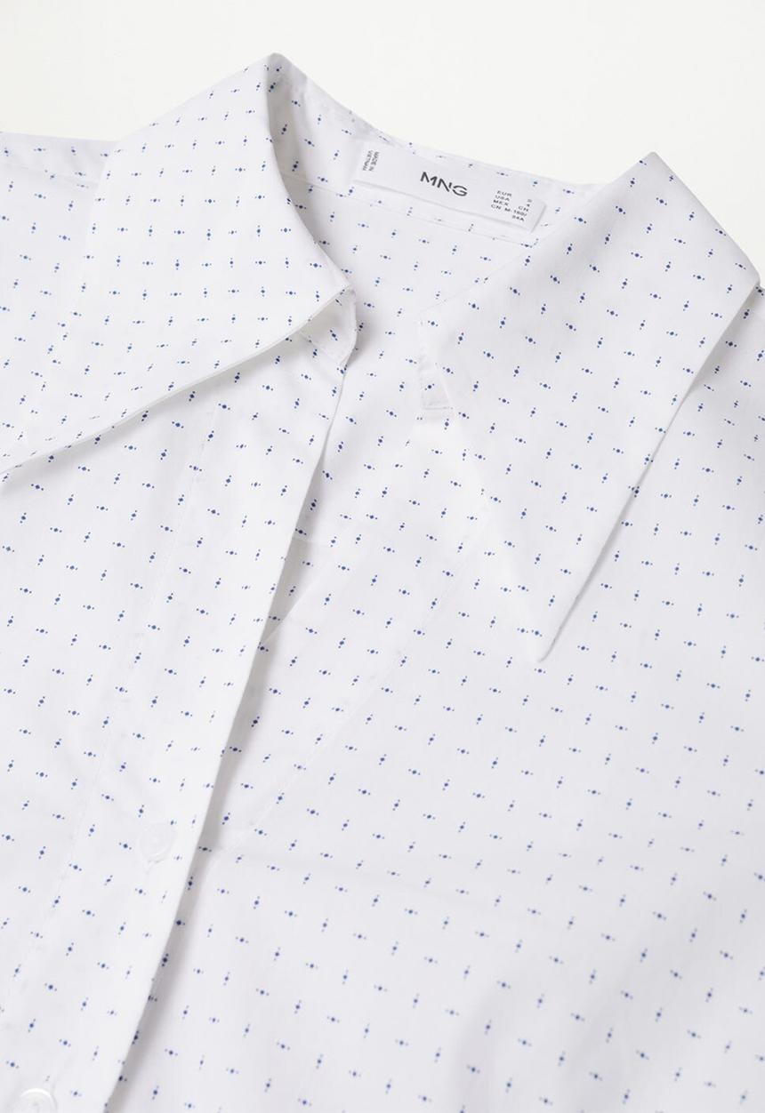 MANGO - Shirt strechip-h - white