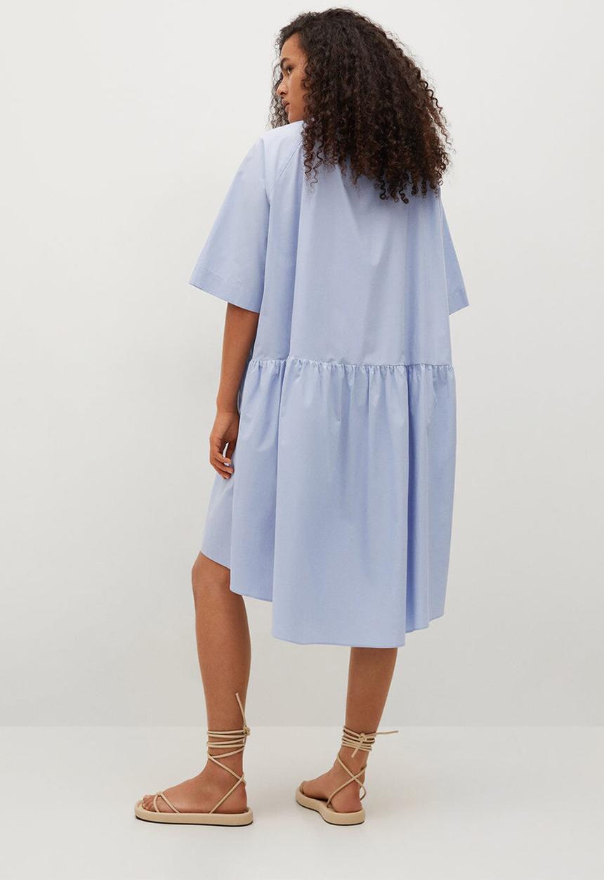 MANGO - Dress adeul-h - light pastel blue
