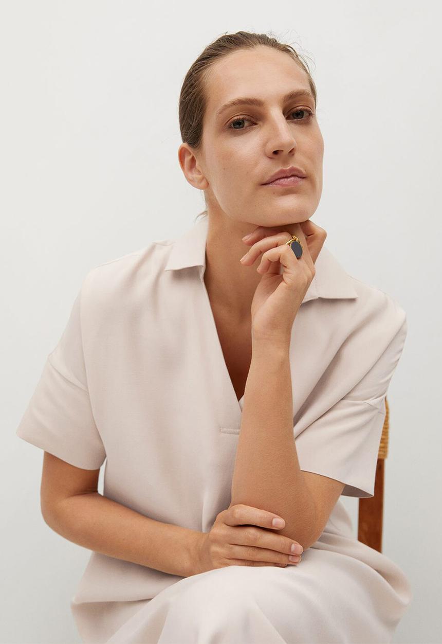 MANGO - Dress byel-h - light beige