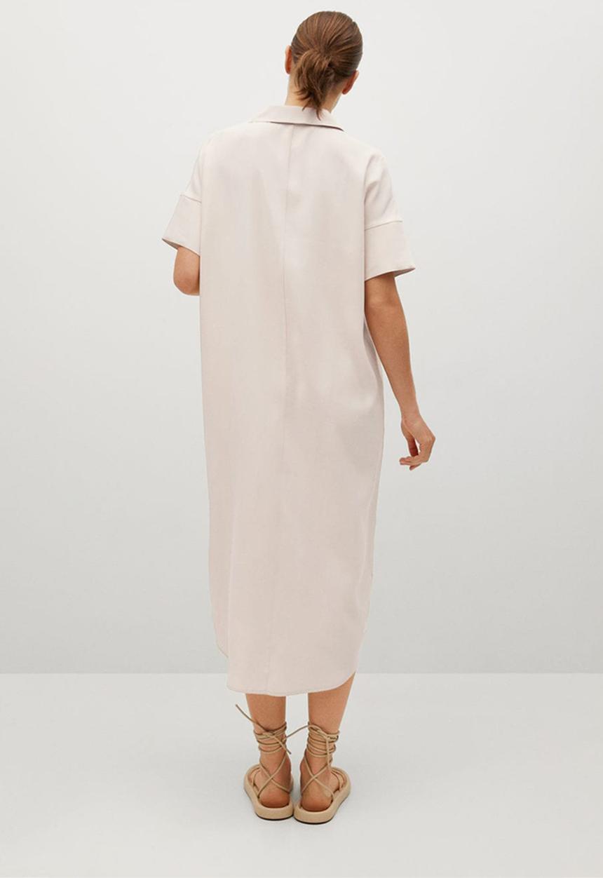 MANGO - Dress byel-h - light beige