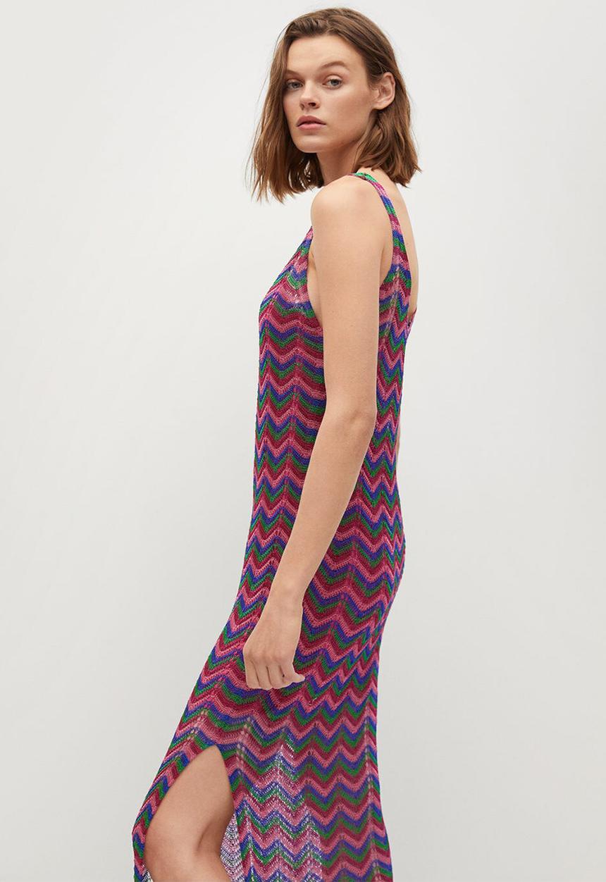 MANGO - Dress honolulu - pink