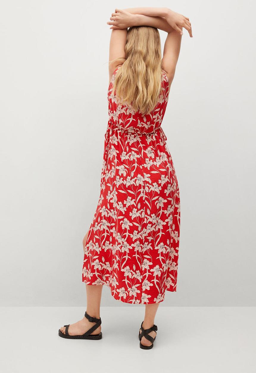 MANGO - Dress becca - red