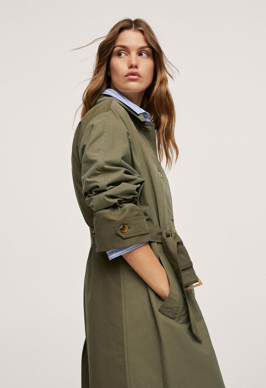 MANGO - Trench coat lewin - beige/khaki