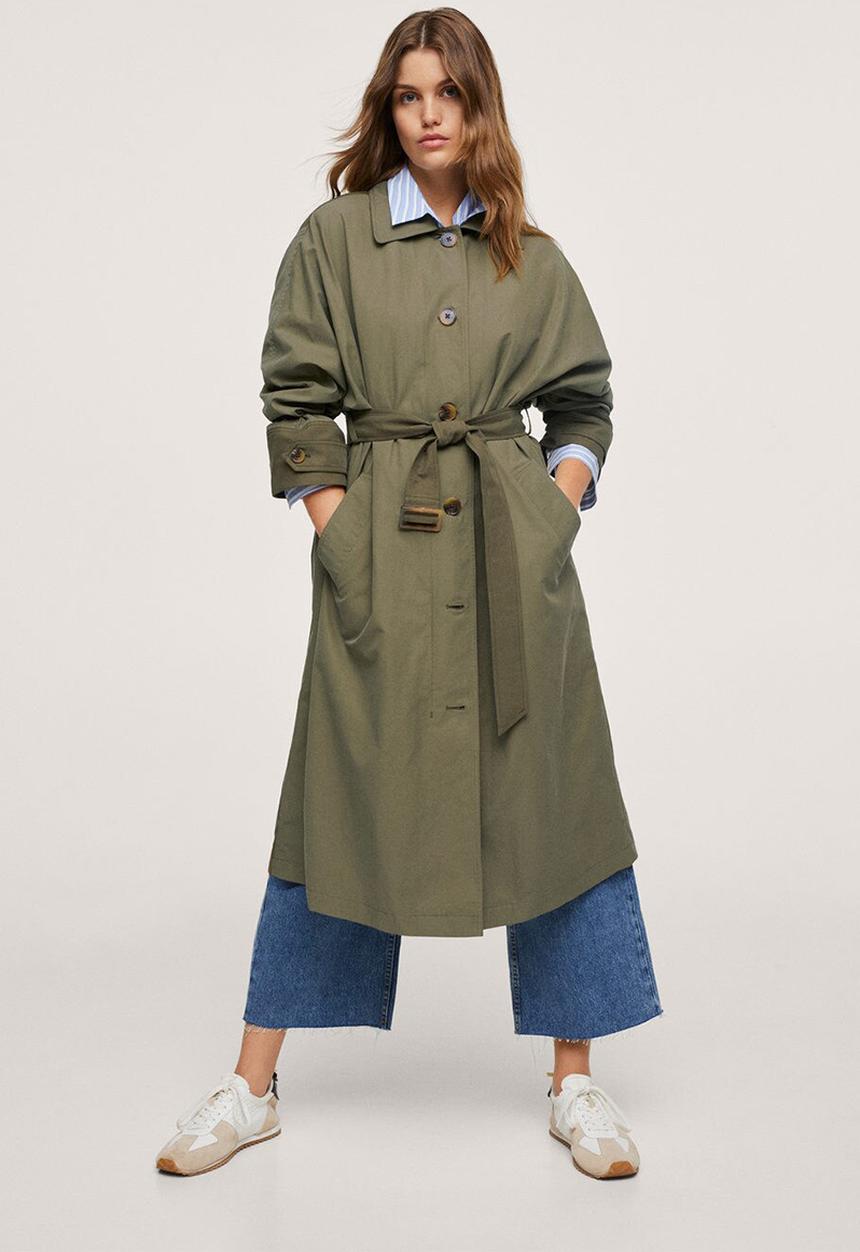 MANGO - Trench coat lewin - beige/khaki