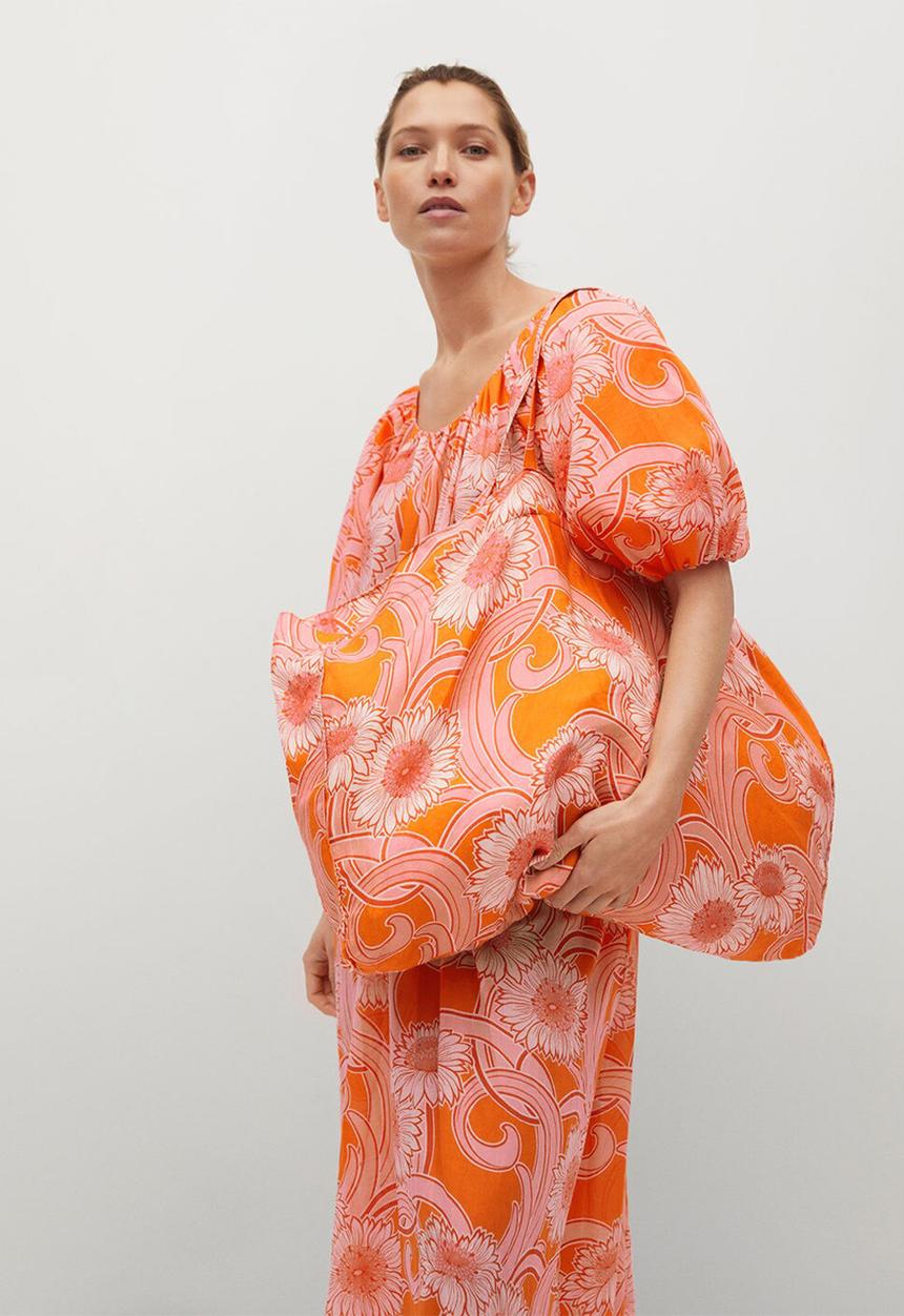 MANGO - Dress anita - orange