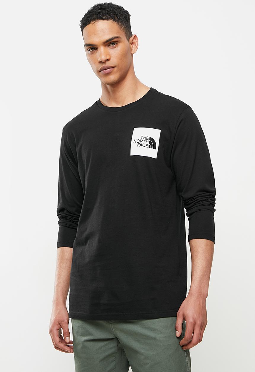 The North Face - Fine long sleeve tee - black