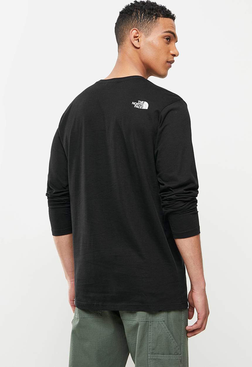 The North Face - Fine long sleeve tee - black