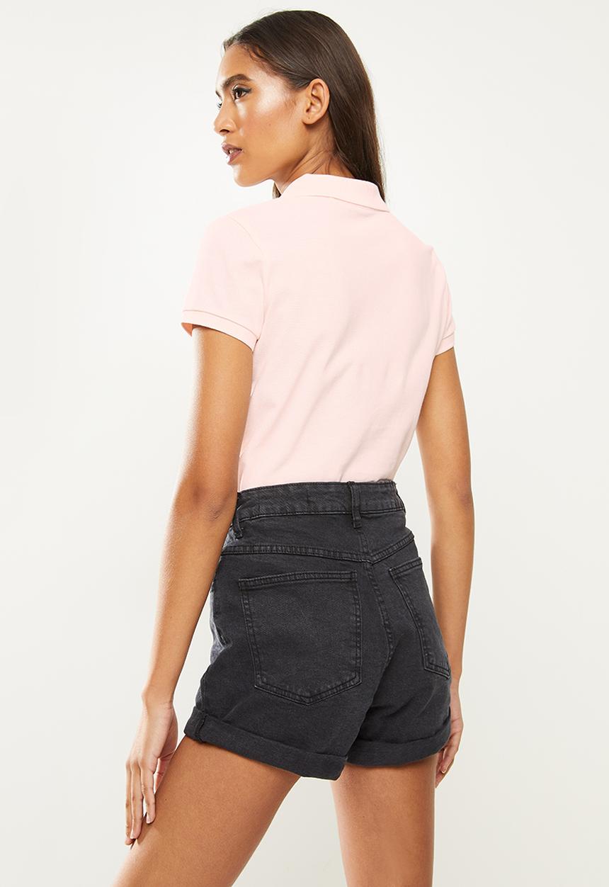 GUESS - Classic golfer tee - delicate pink