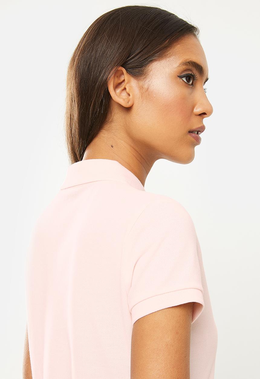 GUESS - Classic golfer tee - delicate pink