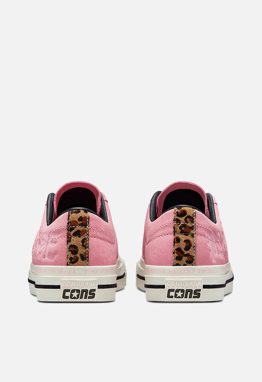 Converse - One star pro - Sean Pablo - pink/black/egret