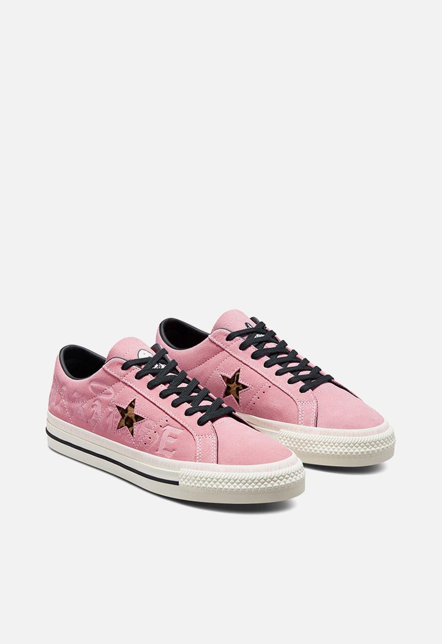 Converse - One star pro - Sean Pablo - pink/black/egret