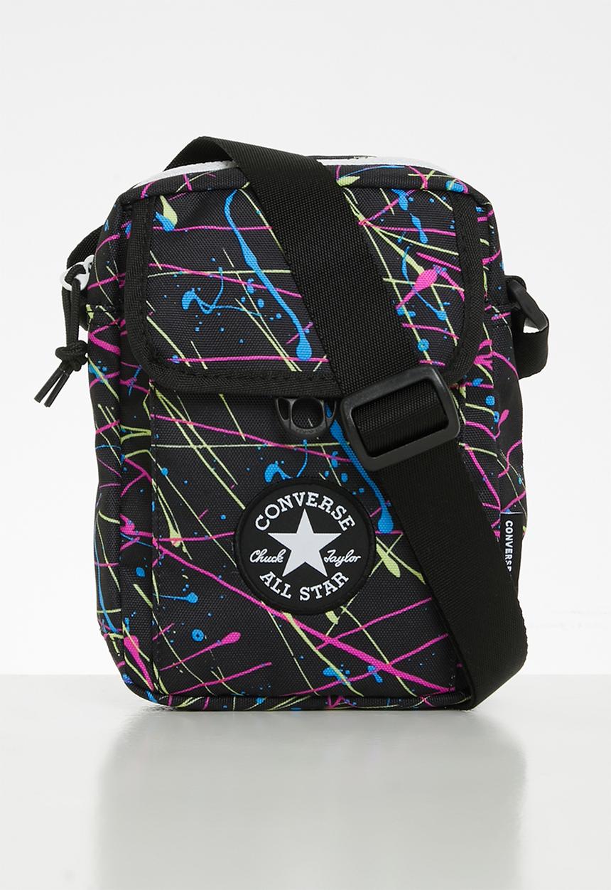 Converse - Paint-splattered crossbody 2 bag - multi 