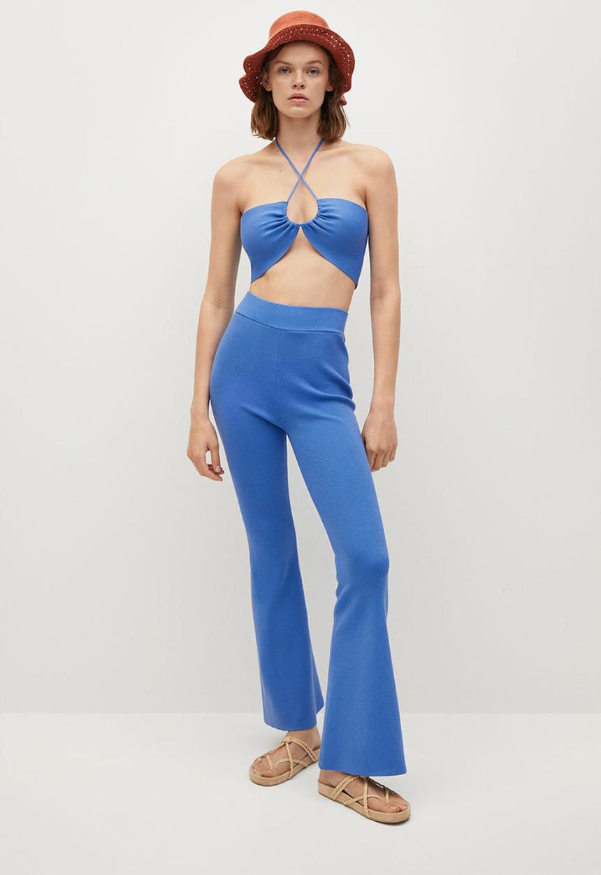 MANGO - Top regina - blue