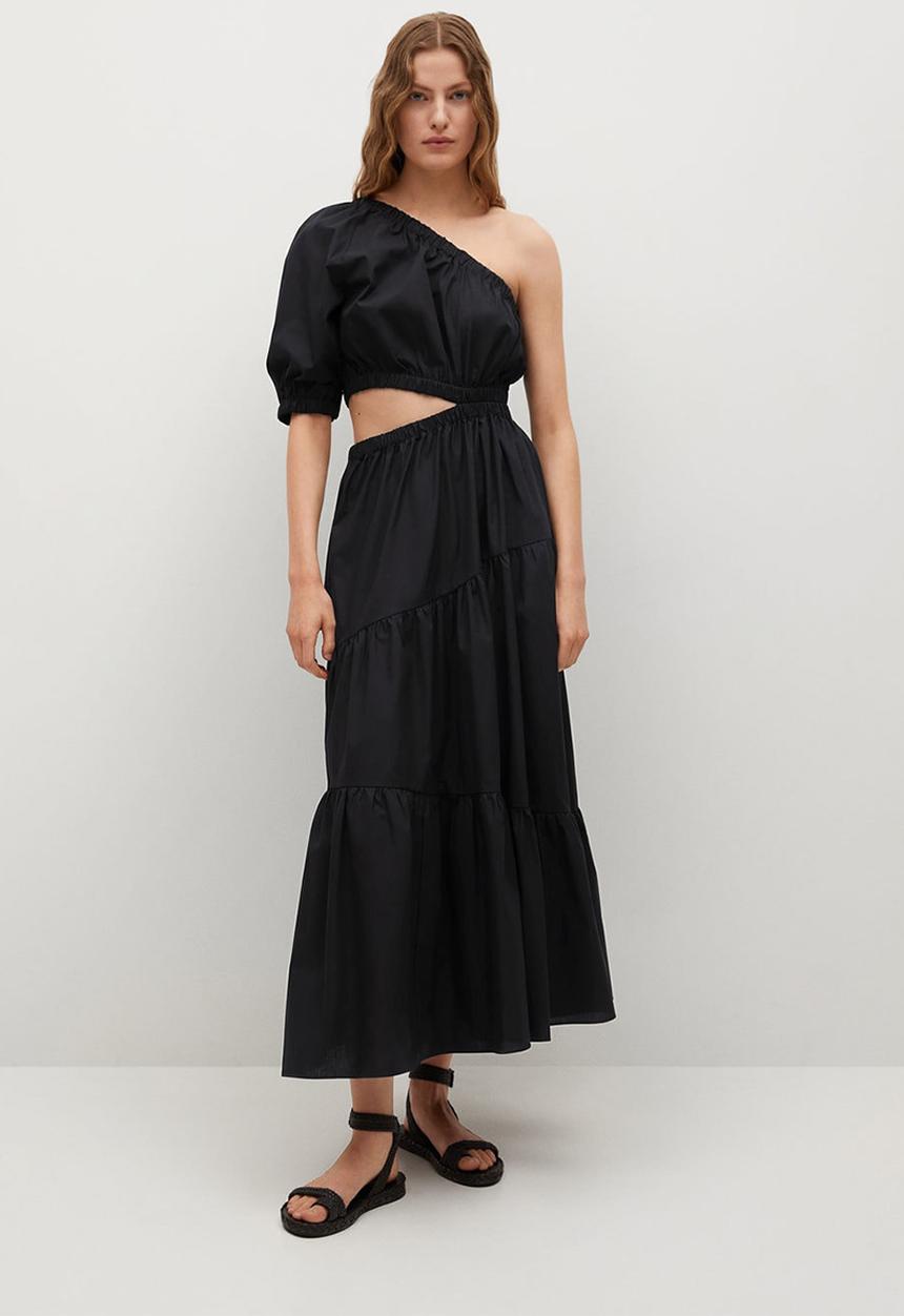 MANGO - Dress nieves - black