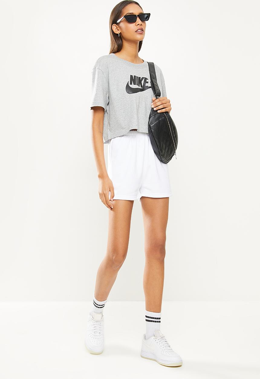 Nike - Nsw tee essntl crp icn ftr - grey