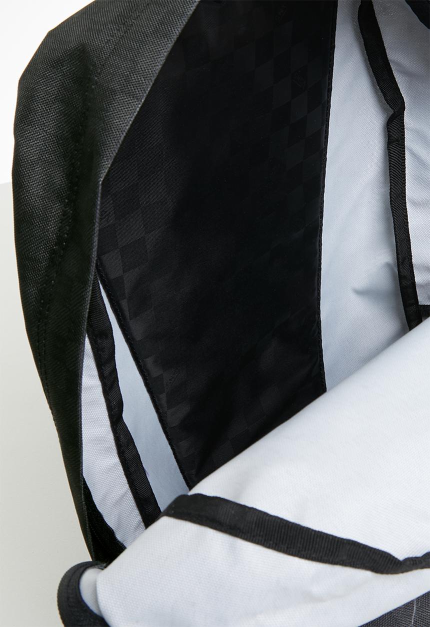Vans - Old skool check backpack - black & charcoal