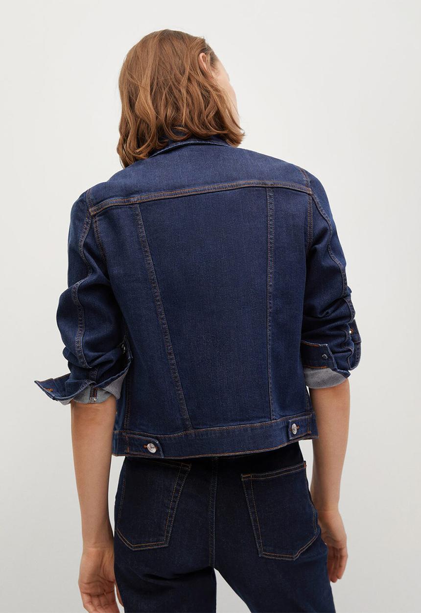 MANGO - Jacket vicky - blue