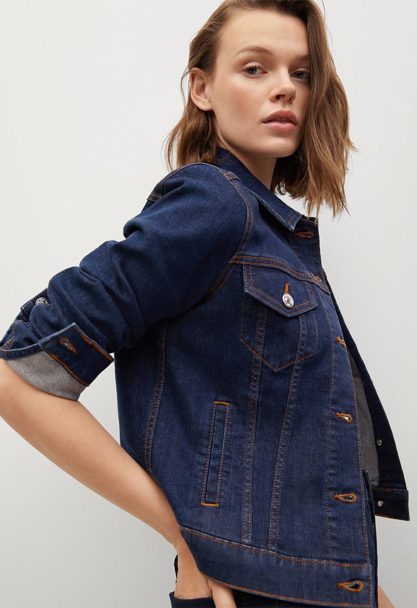 MANGO - Jacket vicky - blue