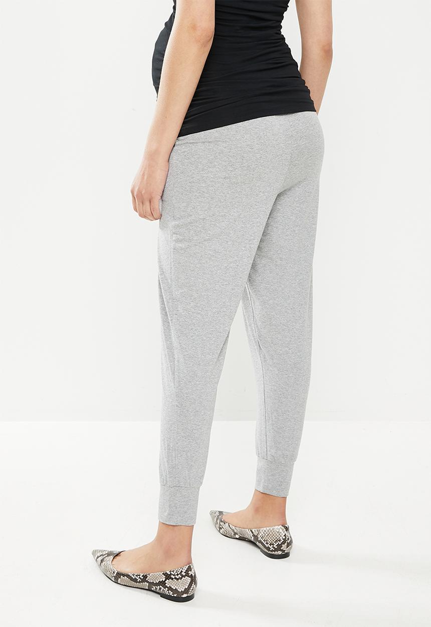 edit Maternity - Drop crotch jogger - grey