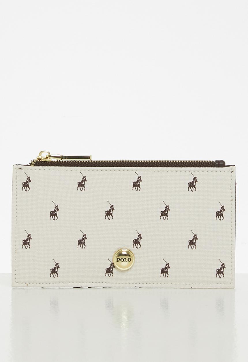 POLO - Polo panama card holder - cream