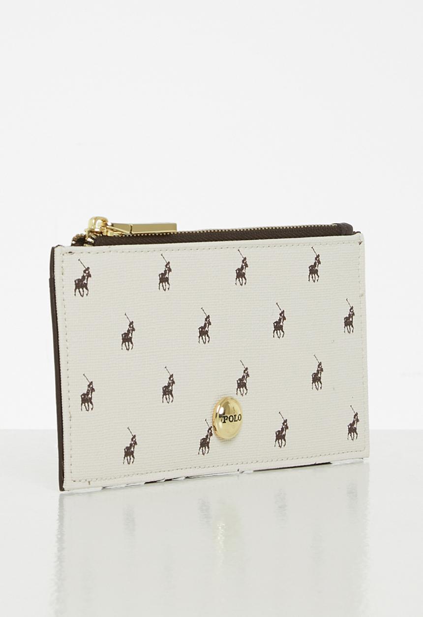 POLO - Polo panama card holder - cream