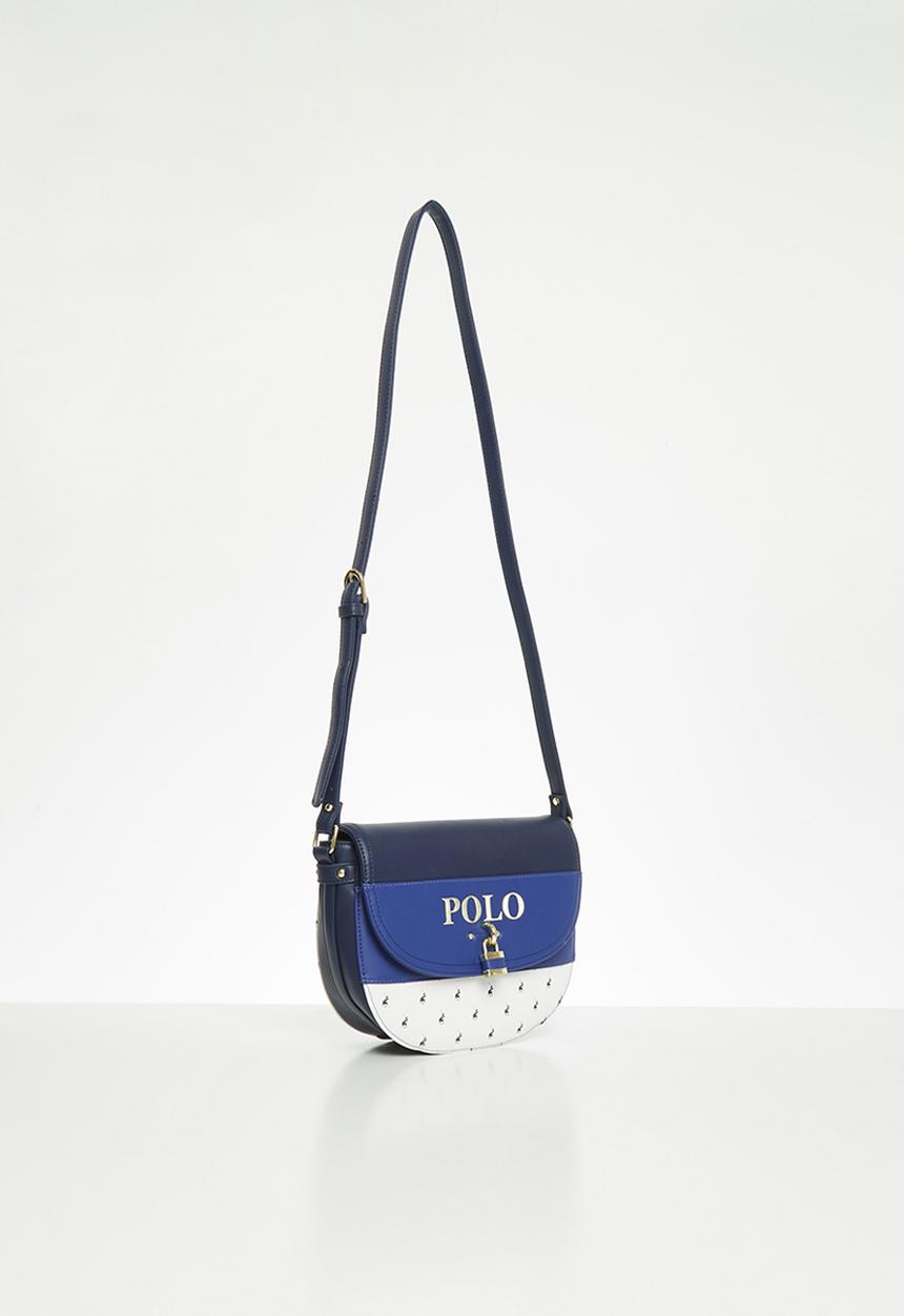 POLO - Resort flapover sling - blue