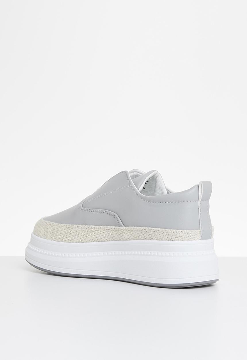 Butterfly Feet - Senhora 2 flatform sneaker - grey