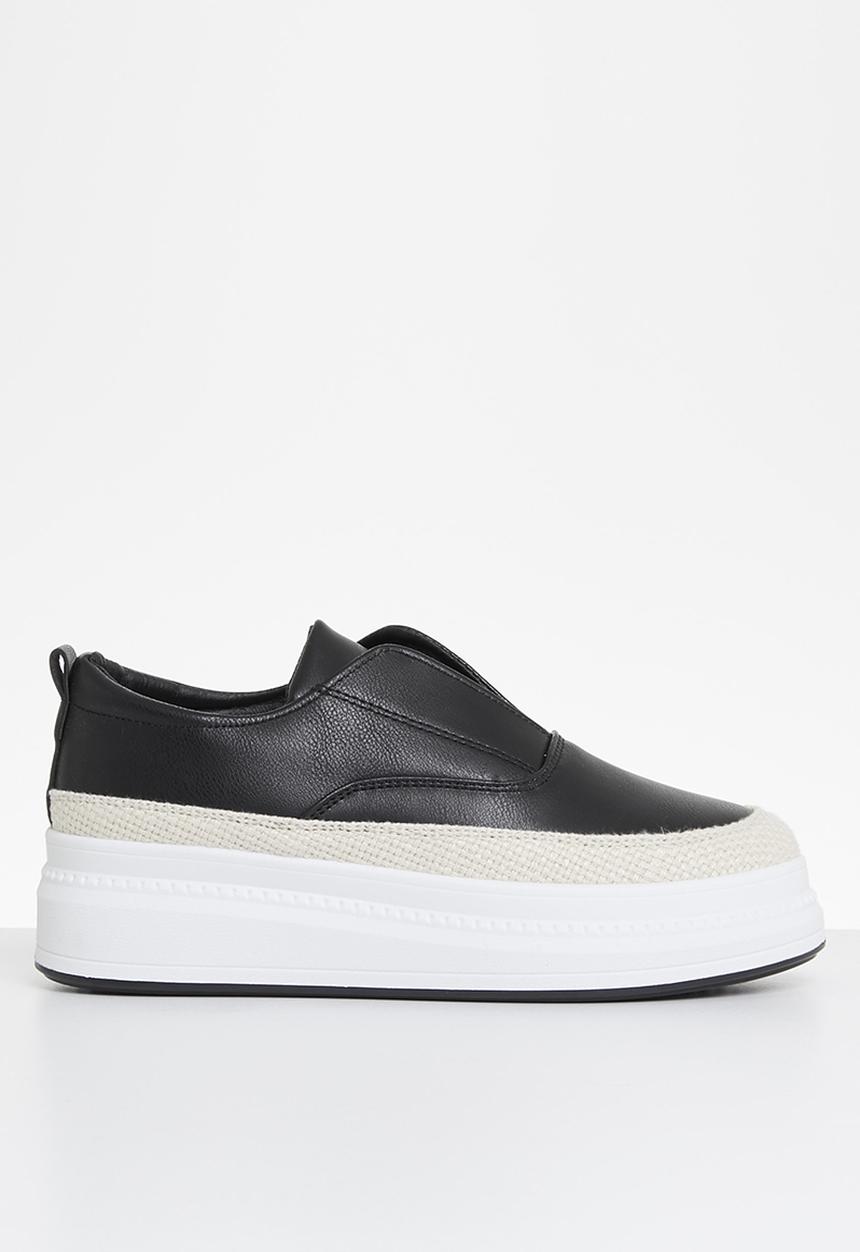 Butterfly Feet - Senhora 2 flatform sneaker - black