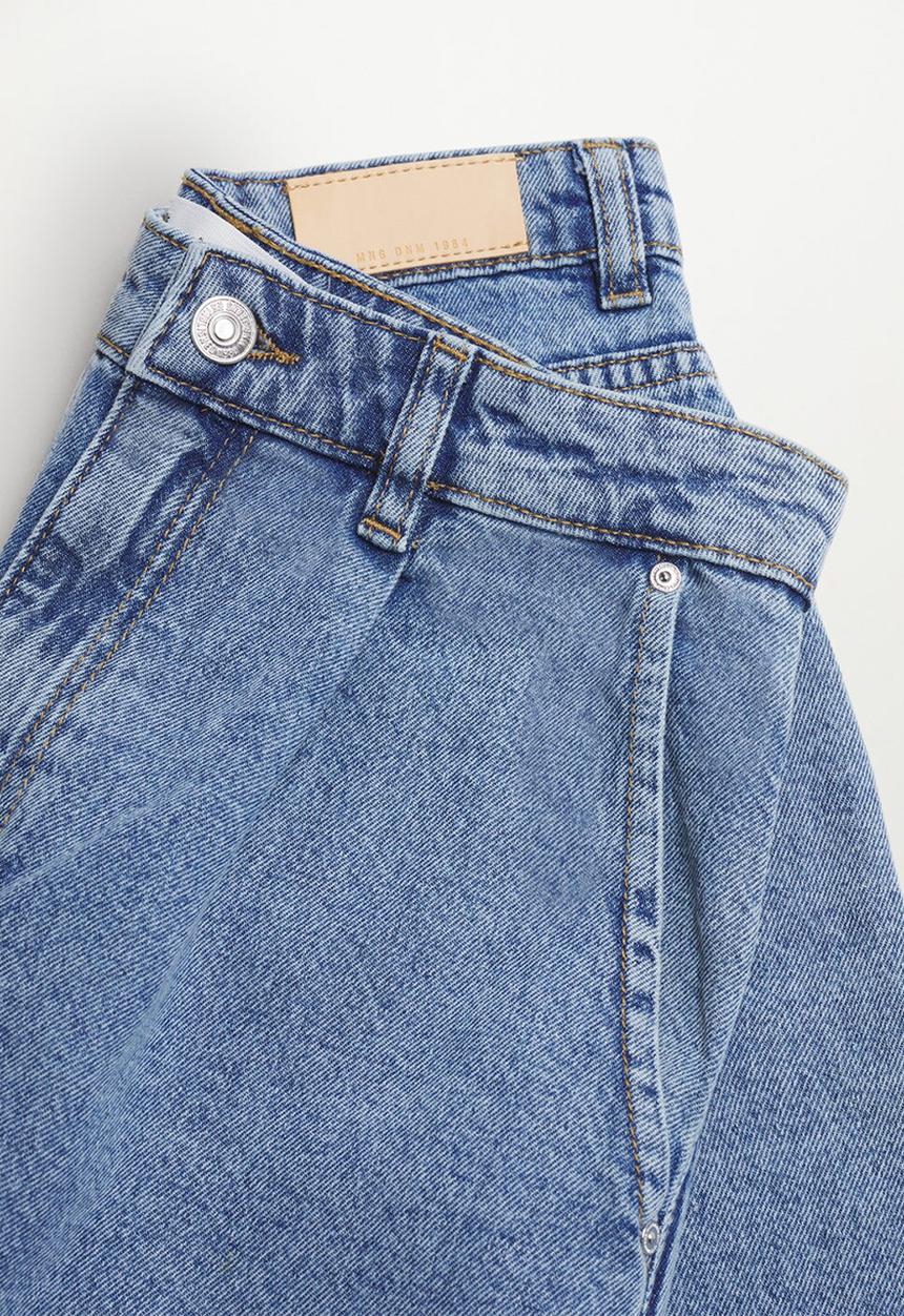 MANGO - Shorts regina - open blue