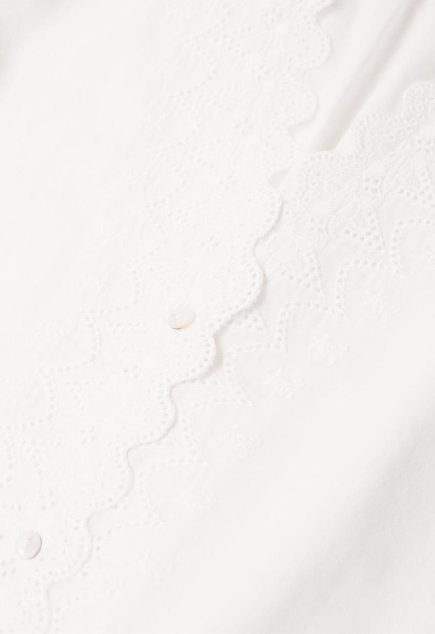 MANGO - Blouse water - natural