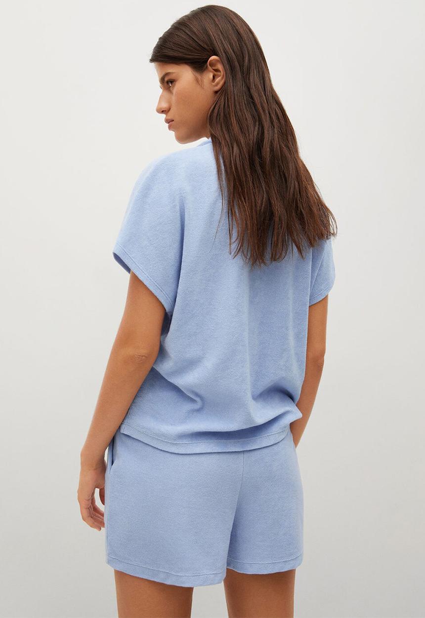 MANGO - Polo shirt ely - light pastel blue