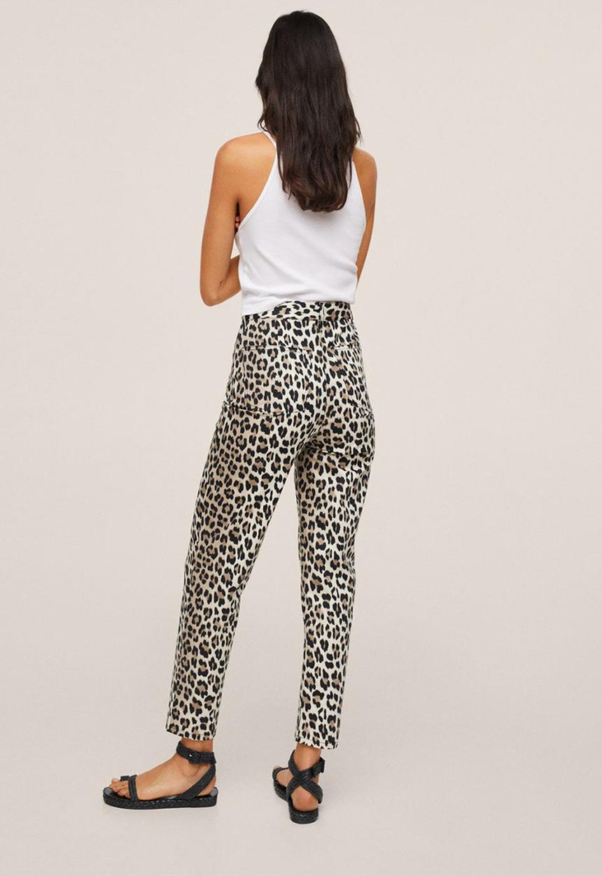 MANGO - Trousers fives - light beige