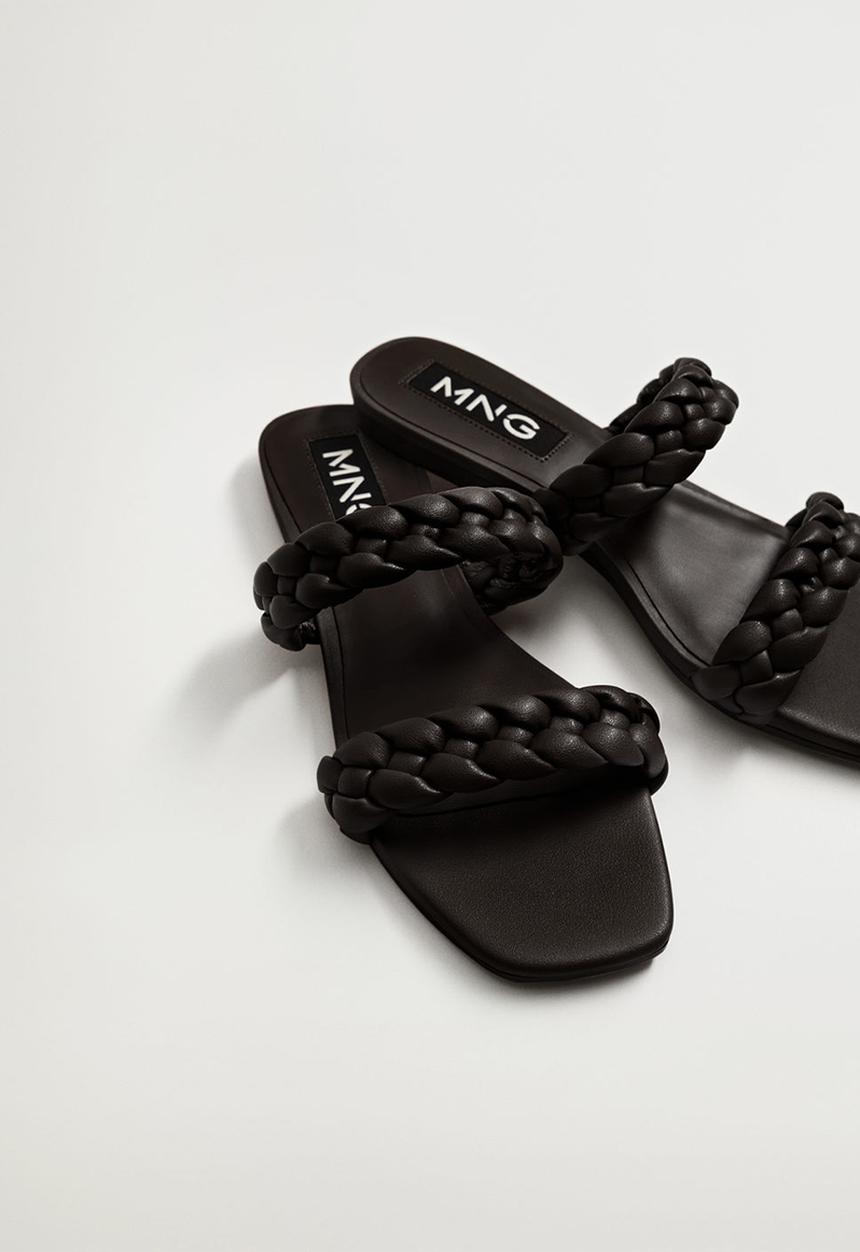 MANGO - Mulan sandal - black