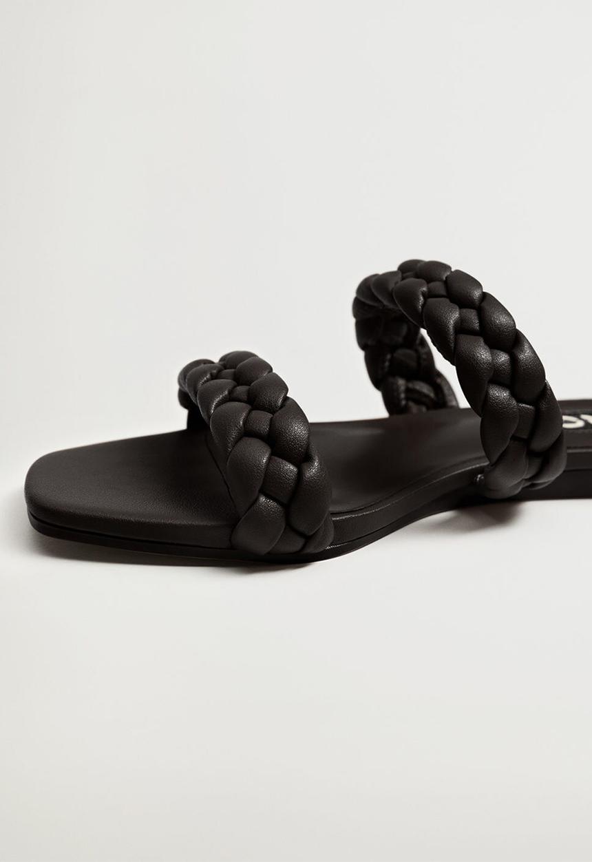 MANGO - Mulan sandal - black