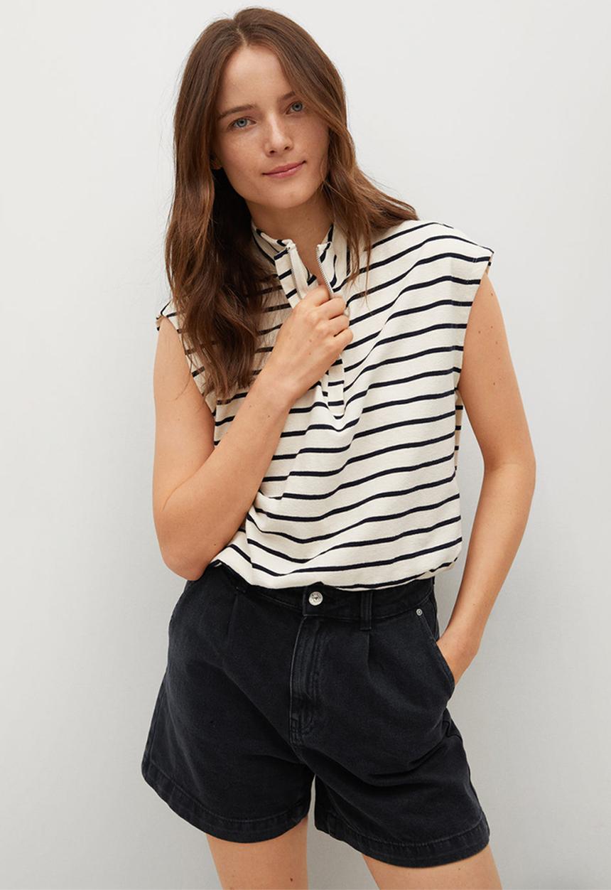MANGO - Shorts regina - black
